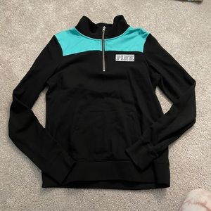PINK quarter zip sweatshirt